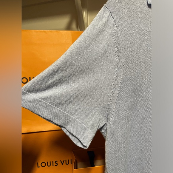 No Nationality Collar Polo Blue Size XL new with tags - Picture 6 of 10